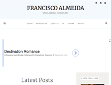 Tablet Screenshot of franciscoalmeida.net